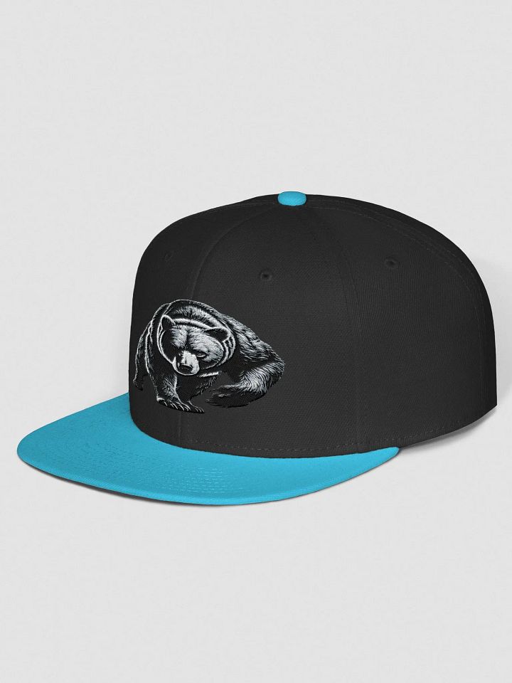 Monochrome Bear Snapback Cap product image (30)
