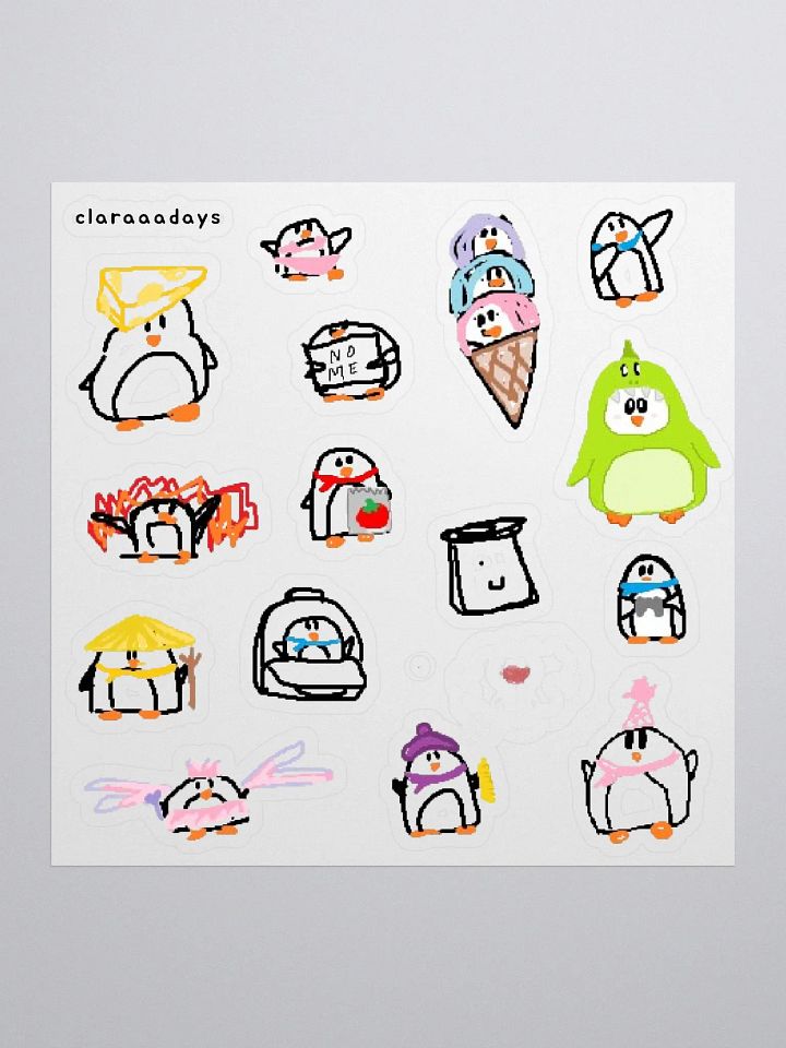 Emote Doodles Sticker Sheet product image (1)