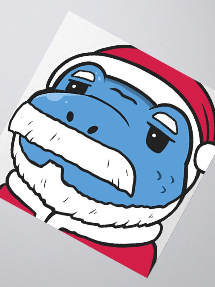 Santa Rex Sticker product image (2)