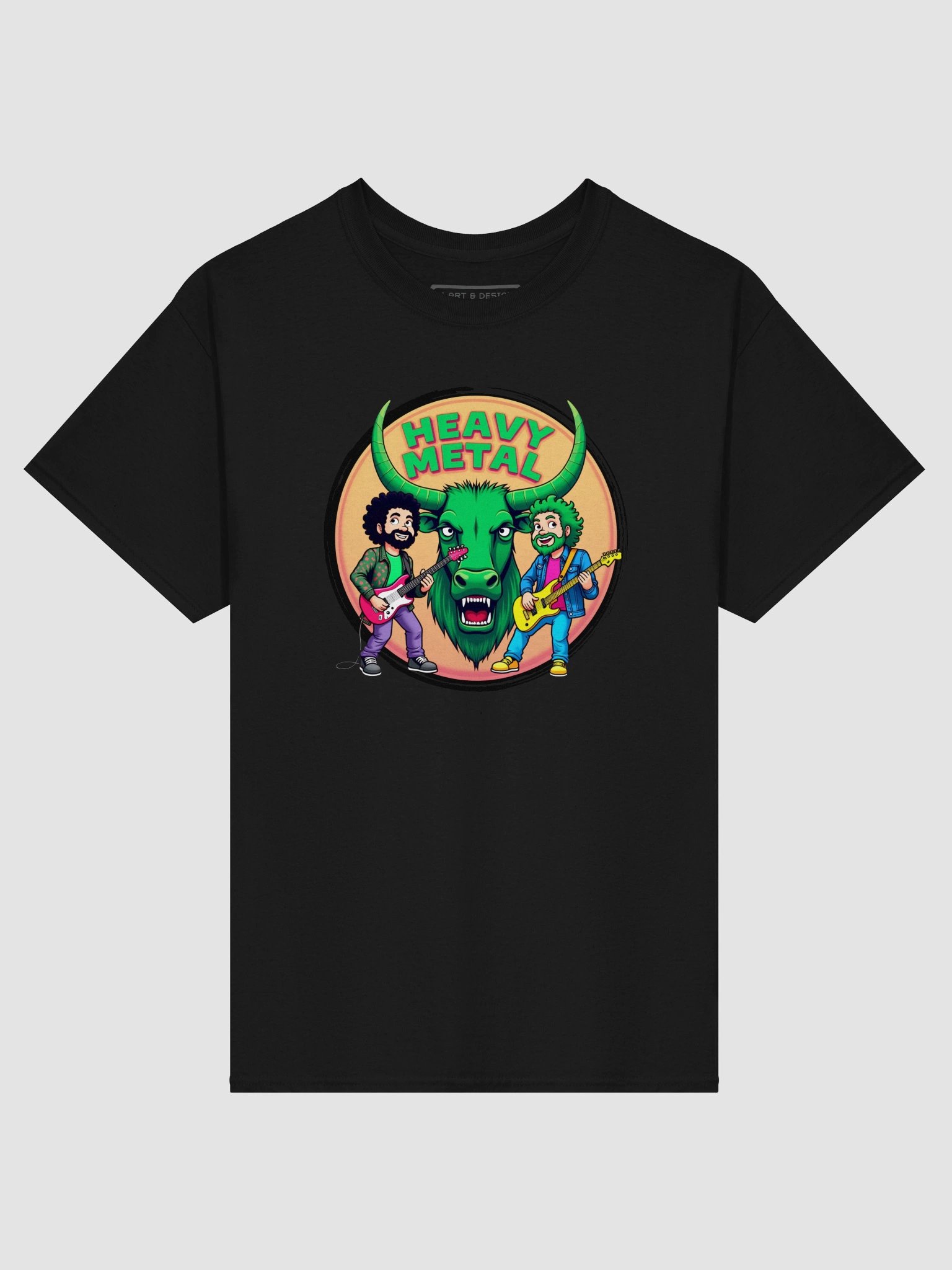 Bullshock: The Metal Charge - Heavy Metal - M-ART & DESIGN Tee product image (4)