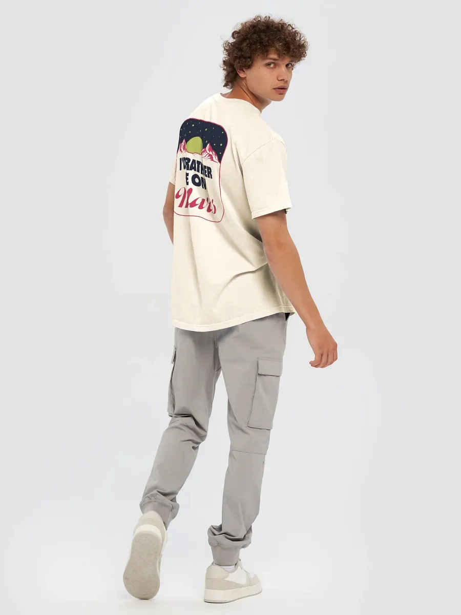 Rather Be On Mars Cotton T-shirt product image (8)