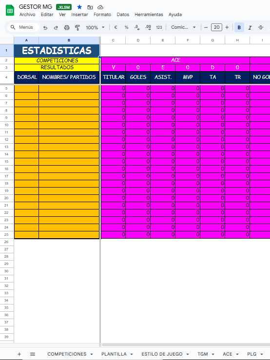 📊 Gestor de Datos para MG en Clubes Pro product image (4)
