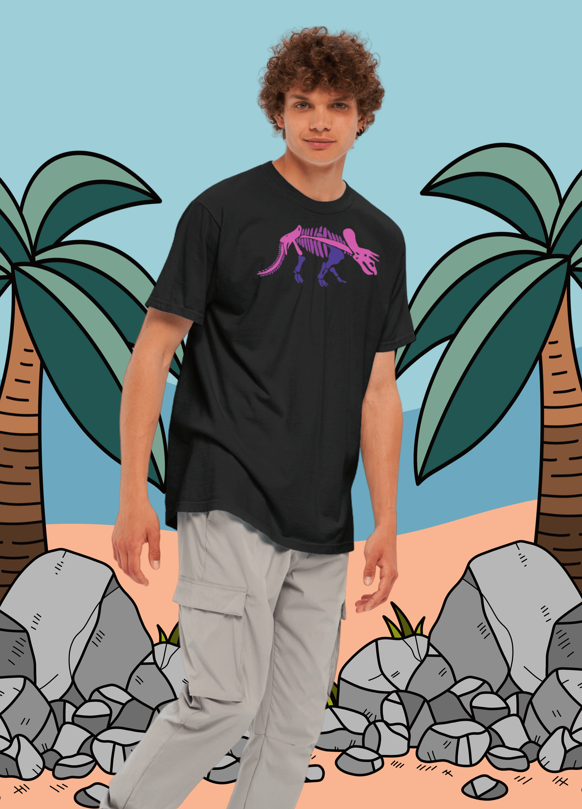 Triceratops Unisex T-shirt product image (39)