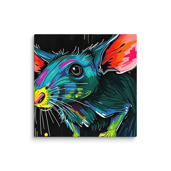 Rats are sweethaerts too, Canvas Art product image (11)
