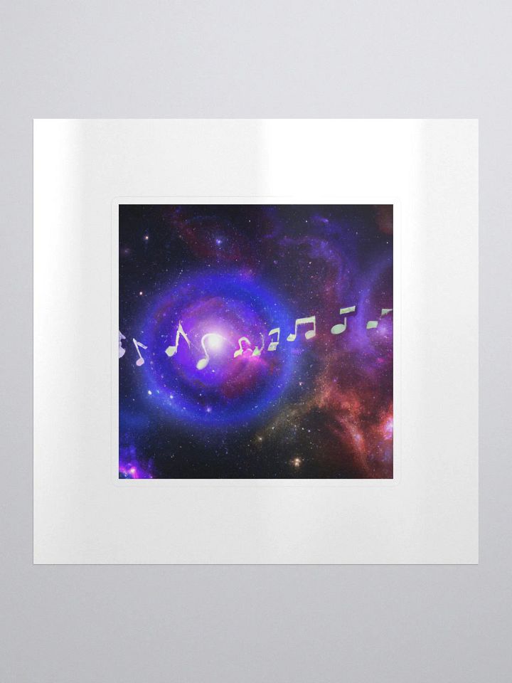 Galactic Wild Music Omega Sticker product image (1)