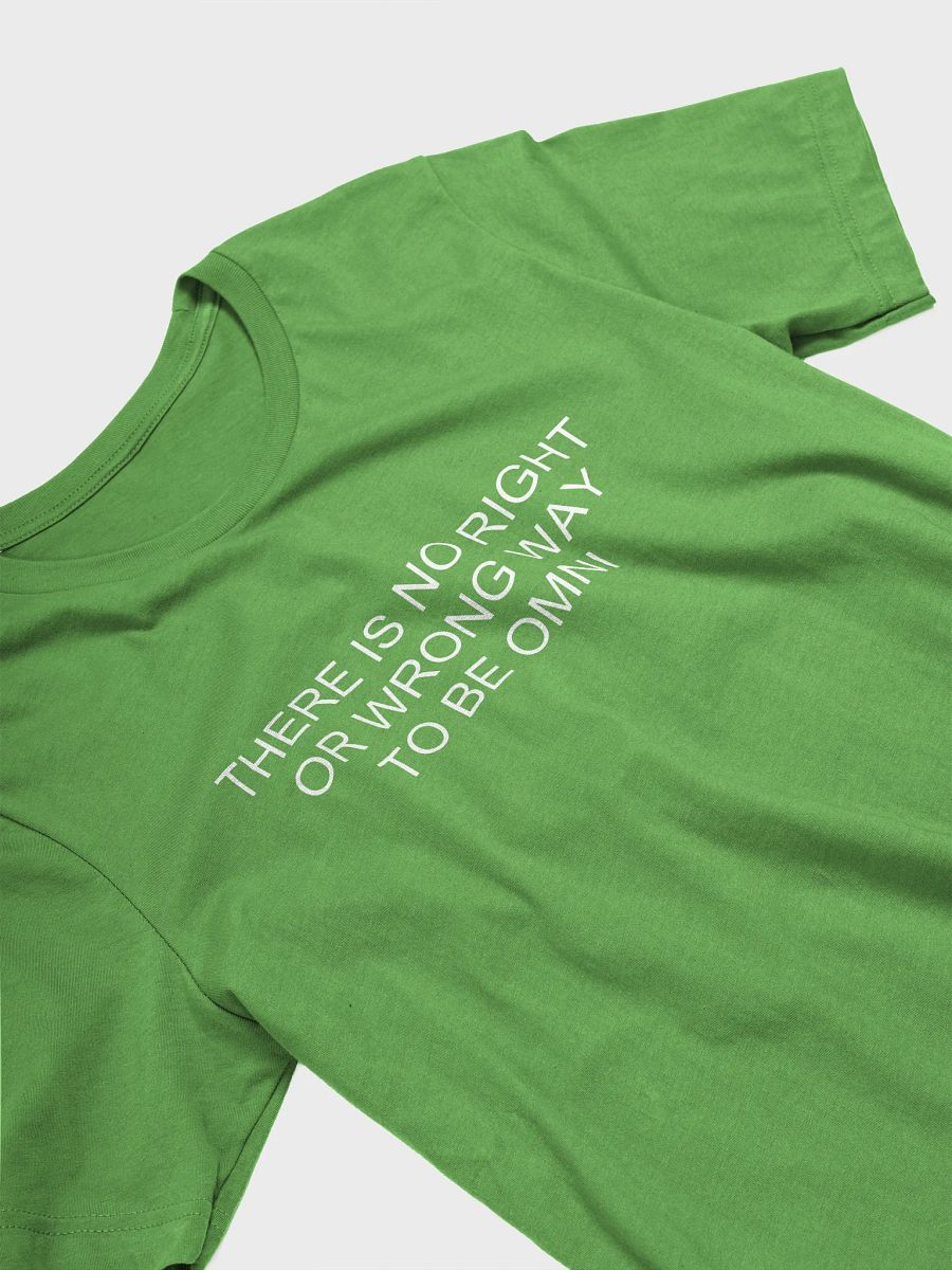 no wrong way to be omni t-shirt product image (3)