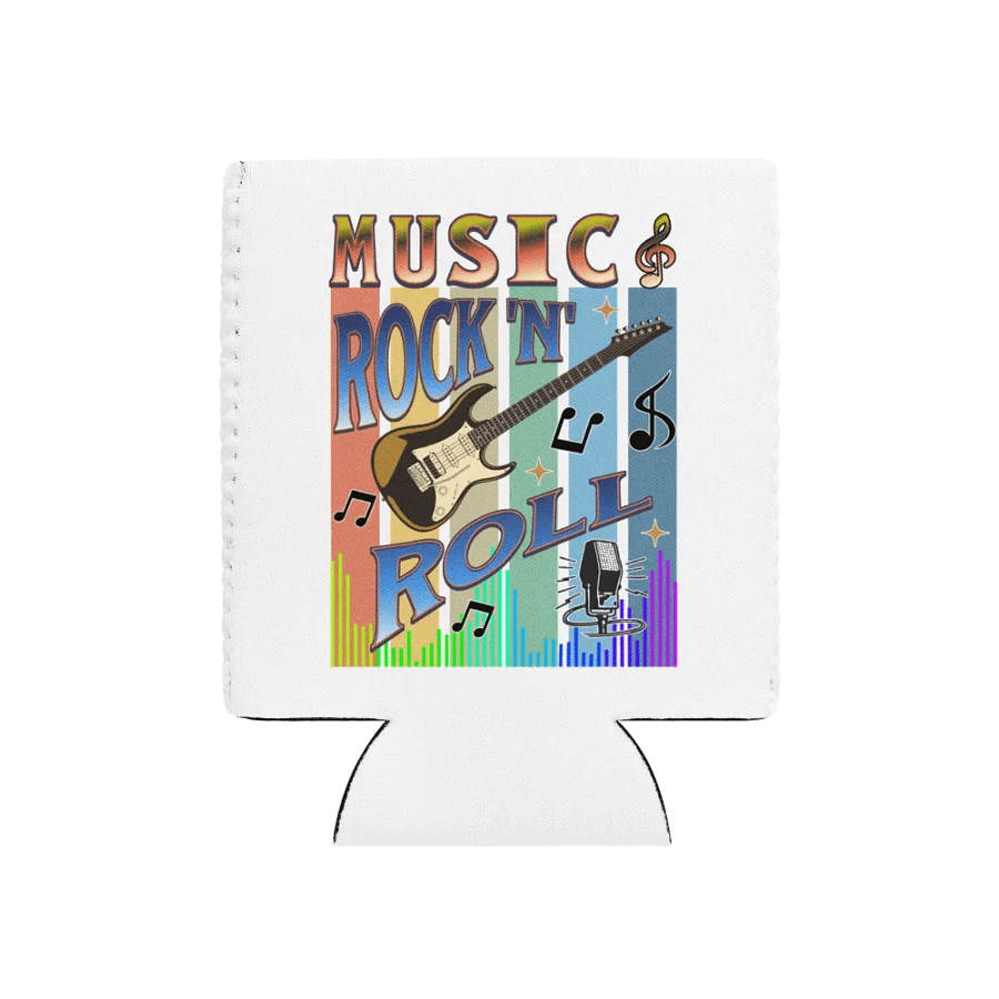 Music Rock N Roll Guitar Can Cooler product image (1)