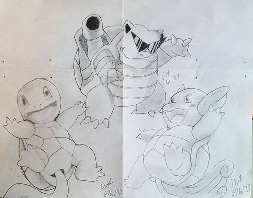 I started this in 2022???? That's crazy. I was happy to see what I could do with just a pencil. Especially because I do most ...