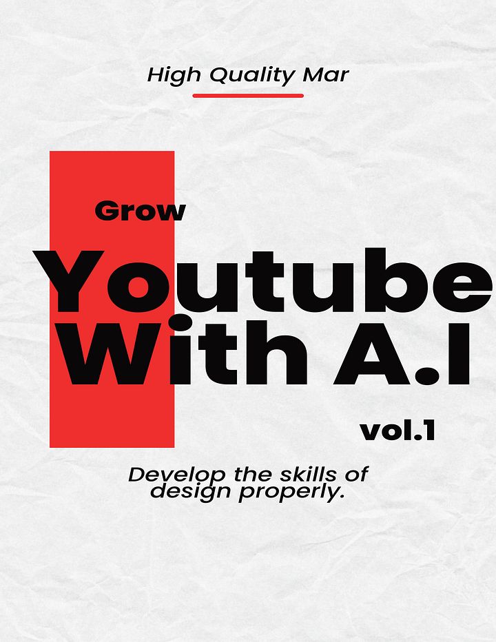 Grow YouTube With A.I. (Grow Youtube With A.I. Part 1) product image (1)