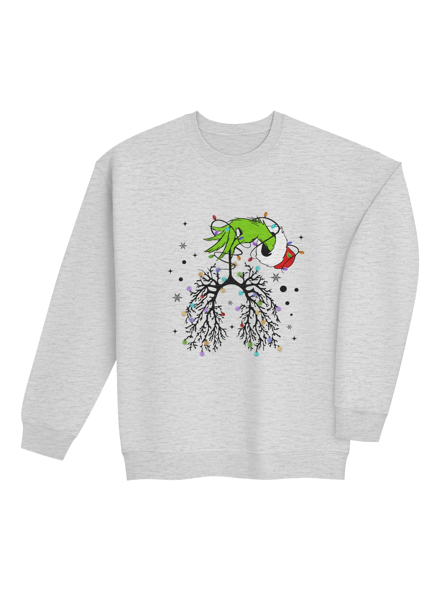 Christmas Grinch Lungs Crewneck Sweatshirt product image (19)