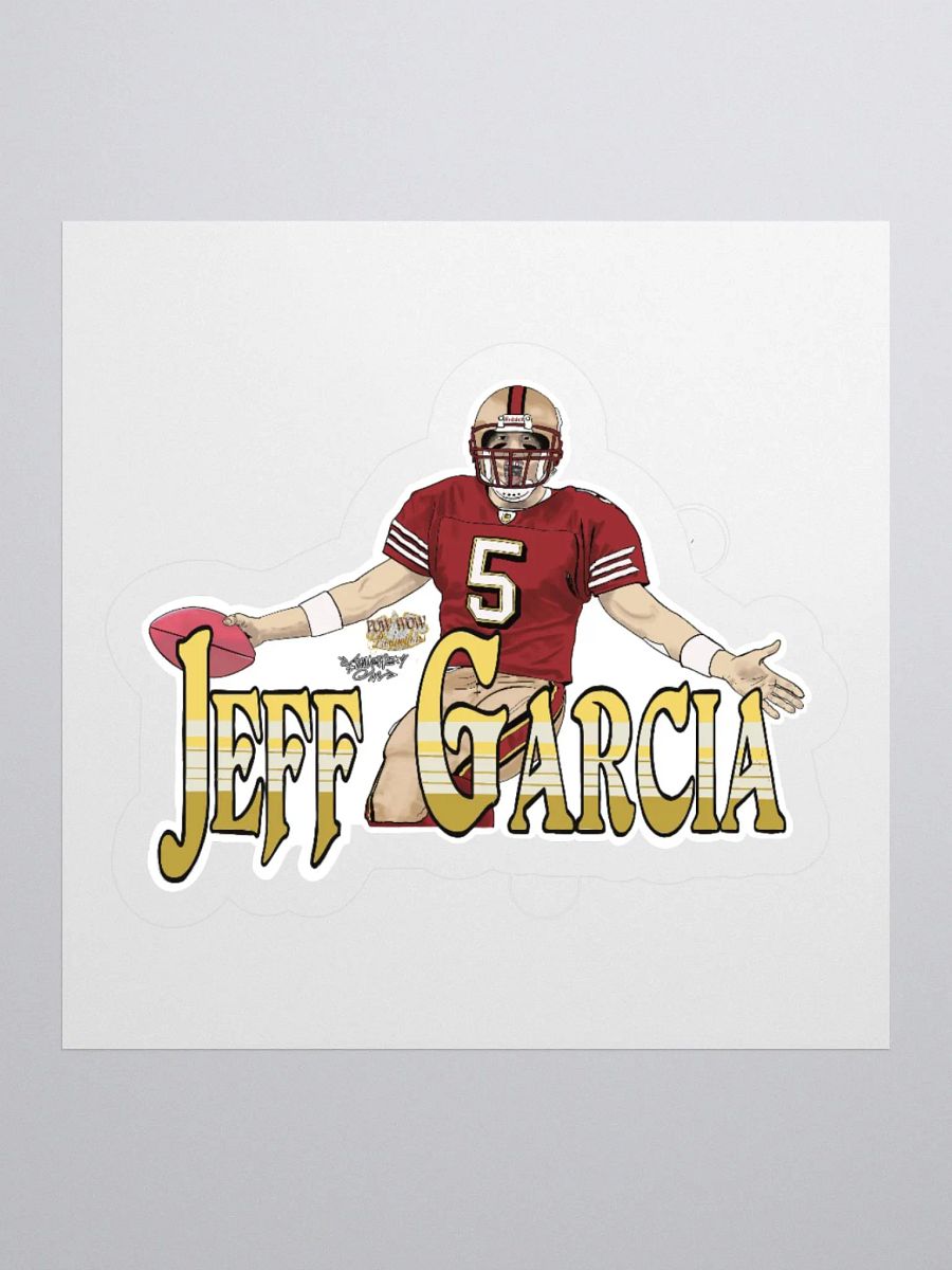 49ers Jeff Garcia Sticker product image (1)
