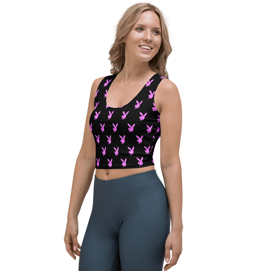 Bunny Silhouette Summer Crop Top product image (3)