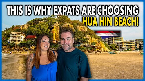 After living in Costa Rica for 7 years, we've become total beach snobs - and we're honestly impressed with Hua Hin! Wide sand...