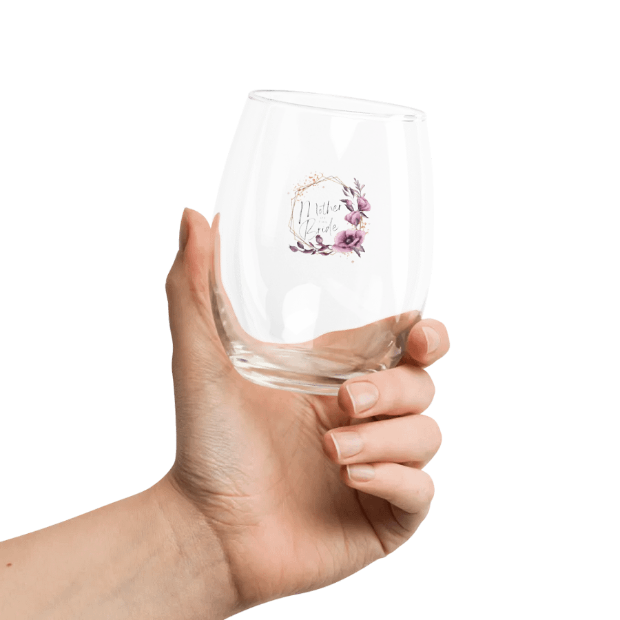 Mother Of The Bride Stemless Wine Glass product image (6)