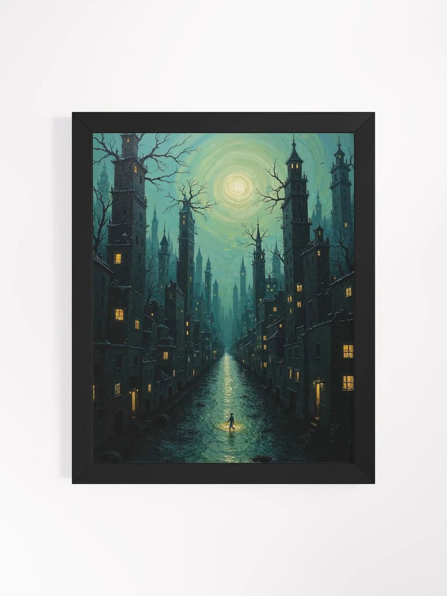 Ethereal Cityscape Framed Print product image (10)