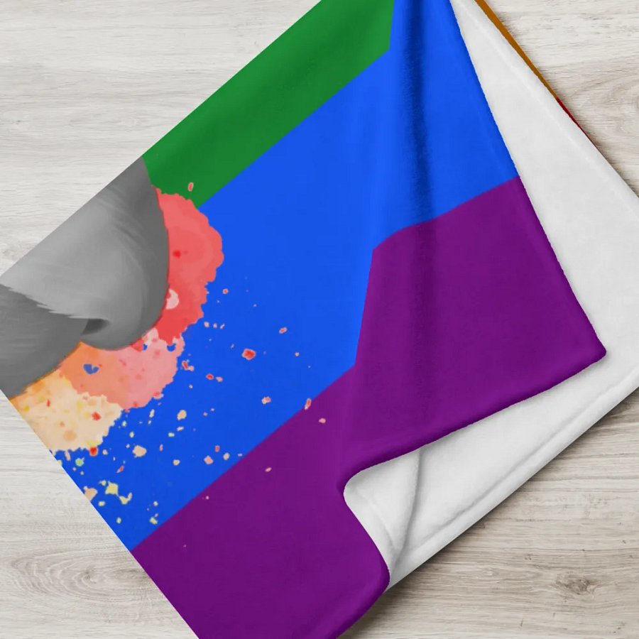 Rainbow Pride Fox Blanket (2023) product image (5)