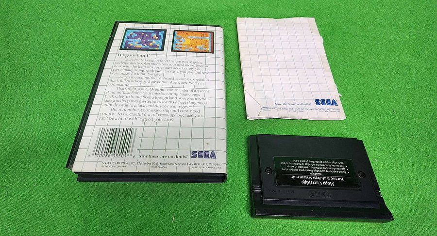 SEGA MASTER SYSTEM - Penguin Land - No Manual product image (2)