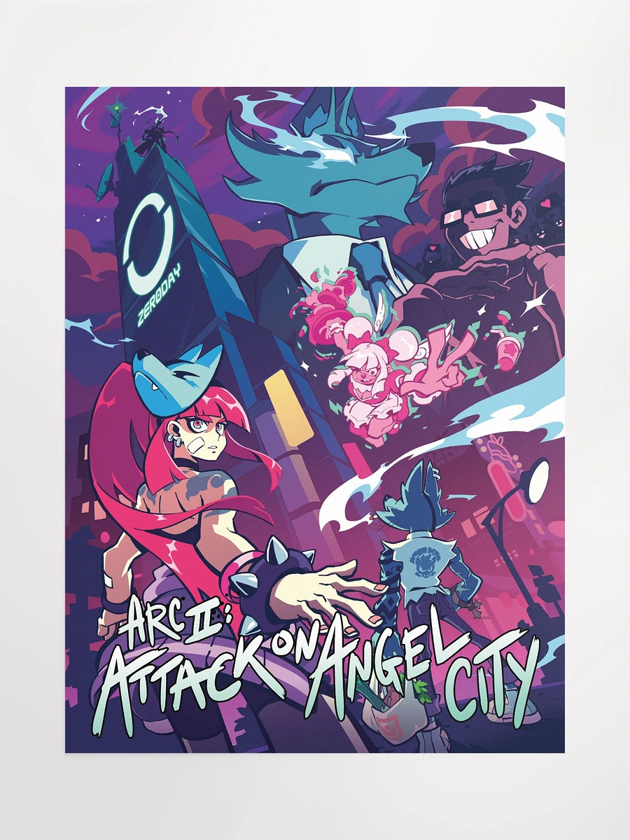 EYEPATCH WOLVES POSTER: ATTACK ON ANGEL CITY product image (2)