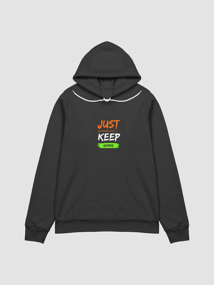 Motivational Color Block Hoodie / Just keep going product image (1)