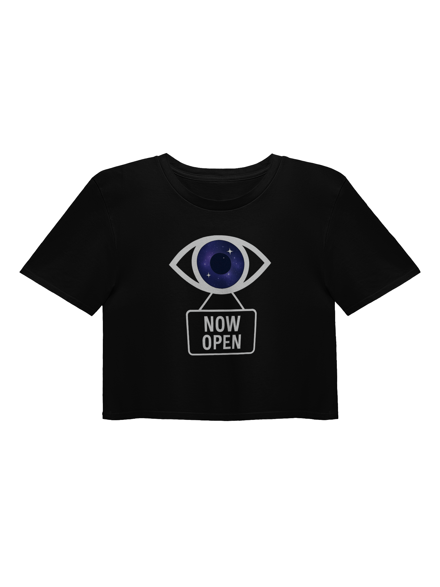THIRD EYE NOW OPEN CROP TEE product image (1)