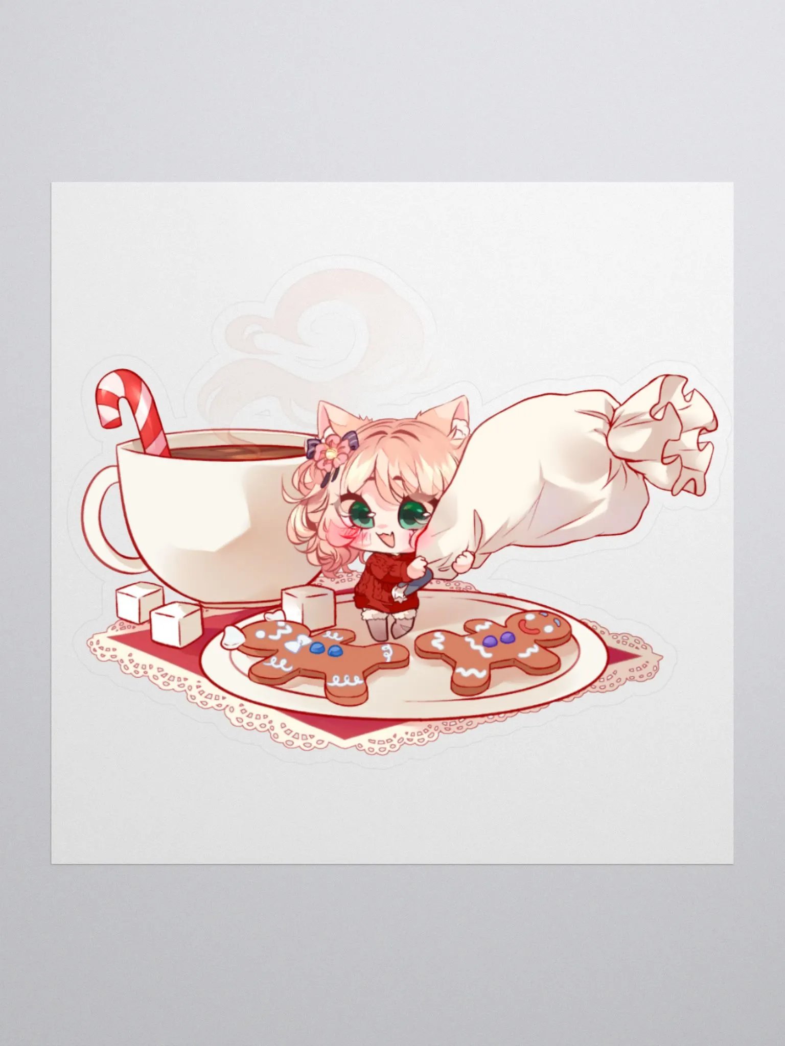 Saku Christmas Baking Sticker product image (1)