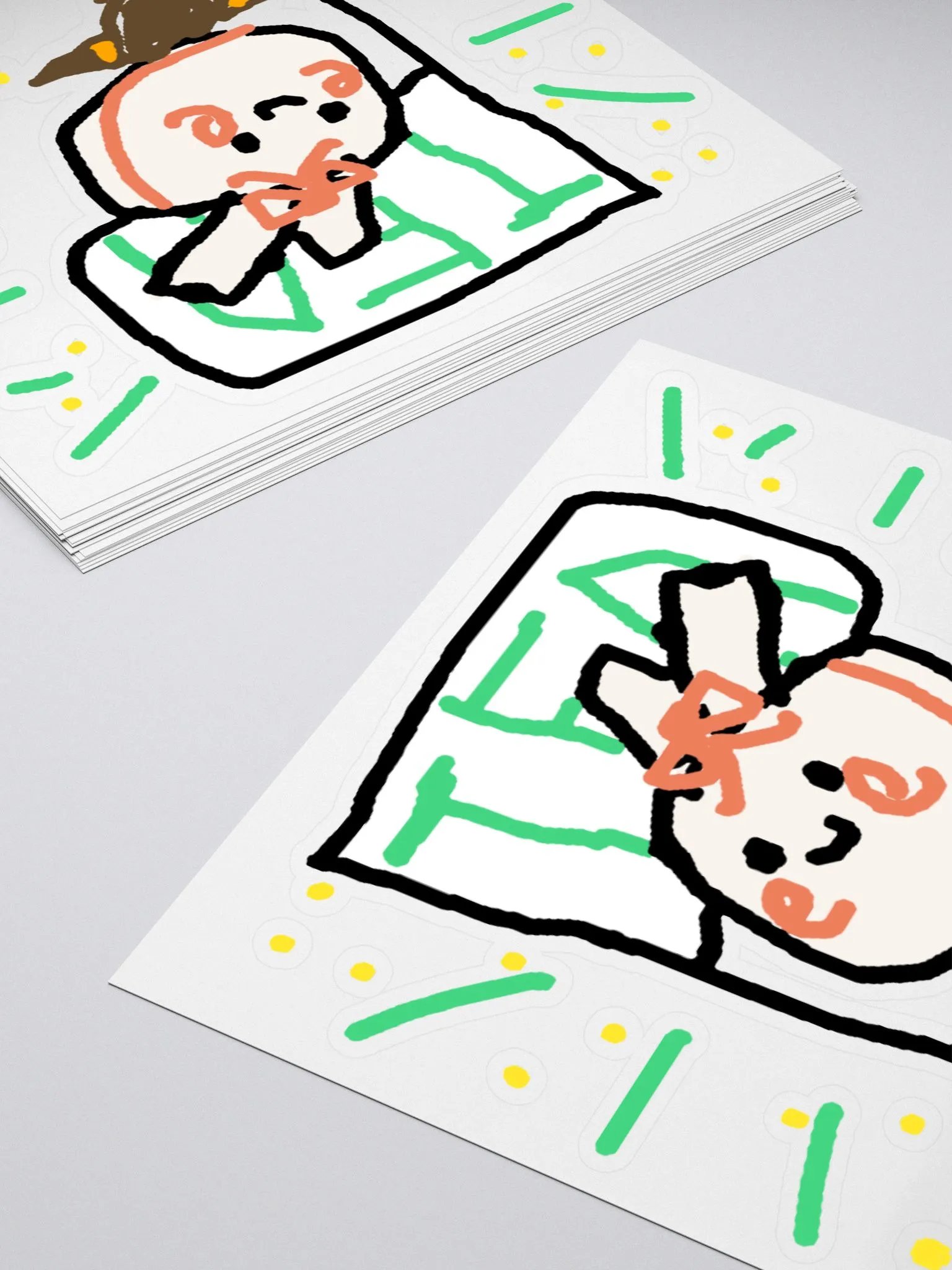 Pu Tea Flag Sticker product image (11)