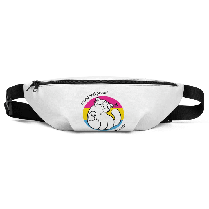 Round and Proud Manul Pansexual Version - Fanny Pack product image (1)