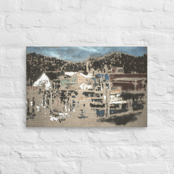 Garibaldi, OR (1988) on canvas ("16 x 24") product image (2)