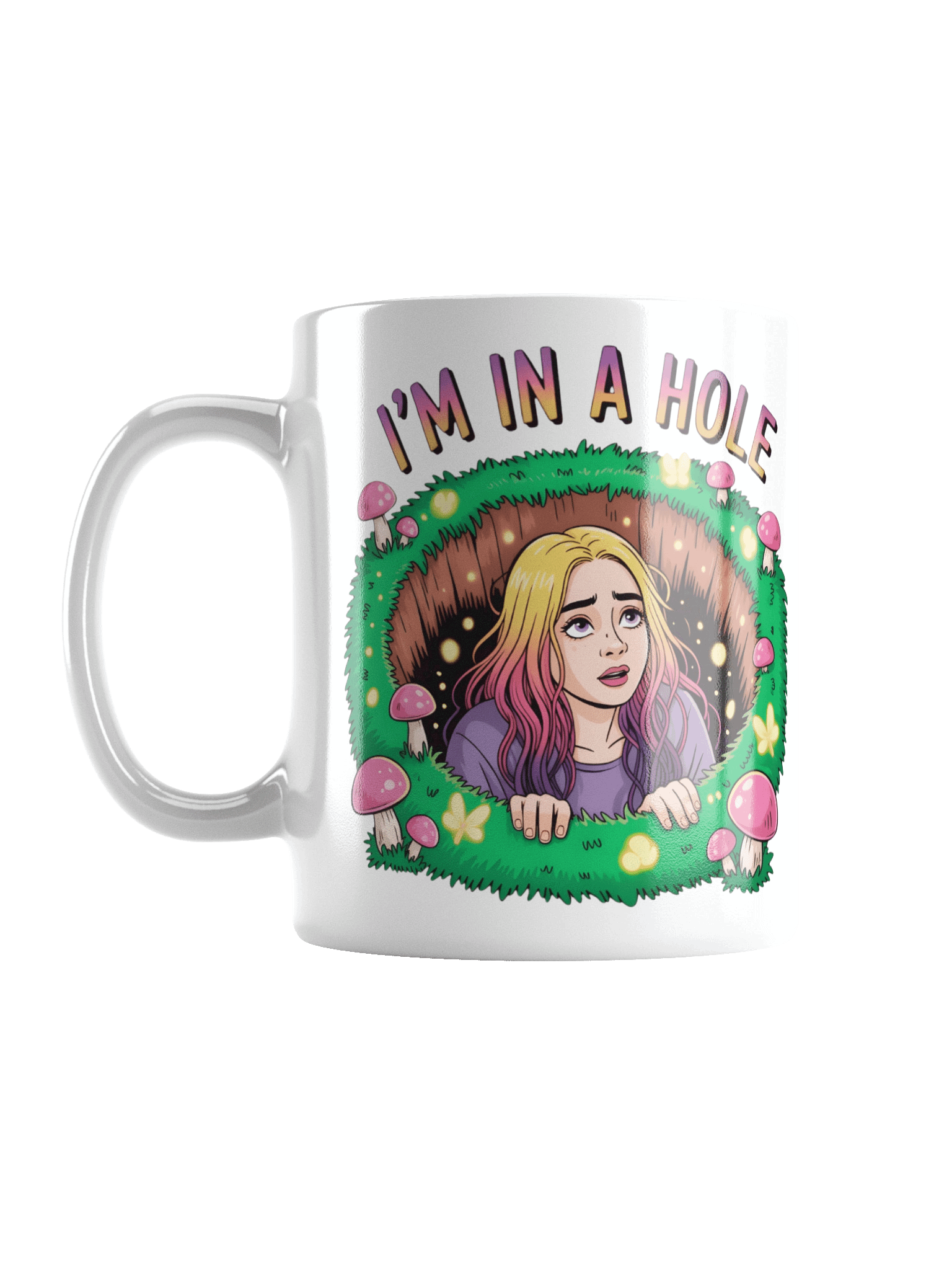 I'm In A Hole White Glossy Mug product image (3)