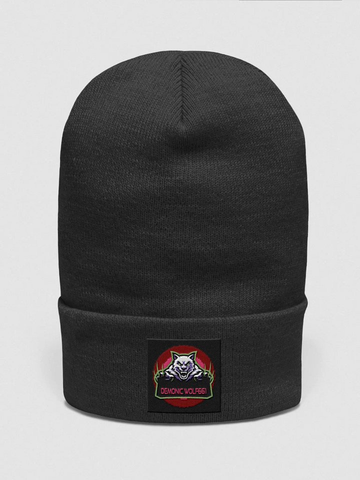 demonic wolf remix beanie product image (1)