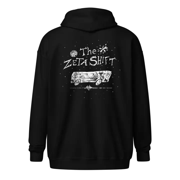 Zeta Shift Zip Hoodie - Art by Featherweight product image (1)