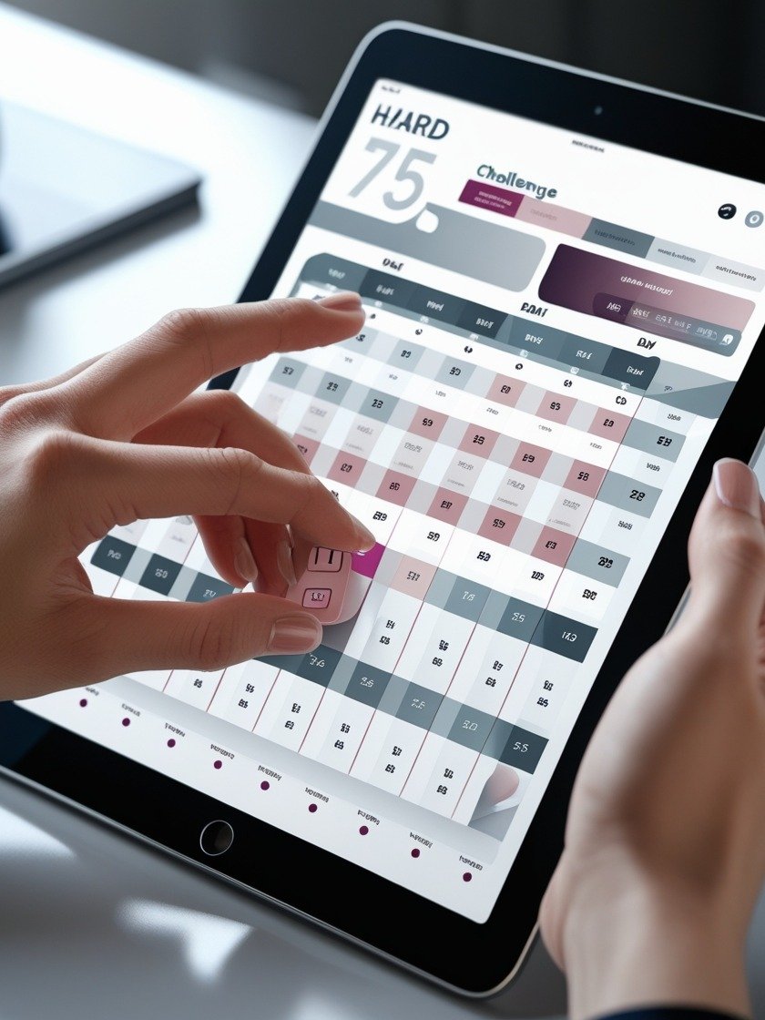 75 Hard Challenge Digital Tracker – Stay on Track & Crush Your Goals! product image (4)