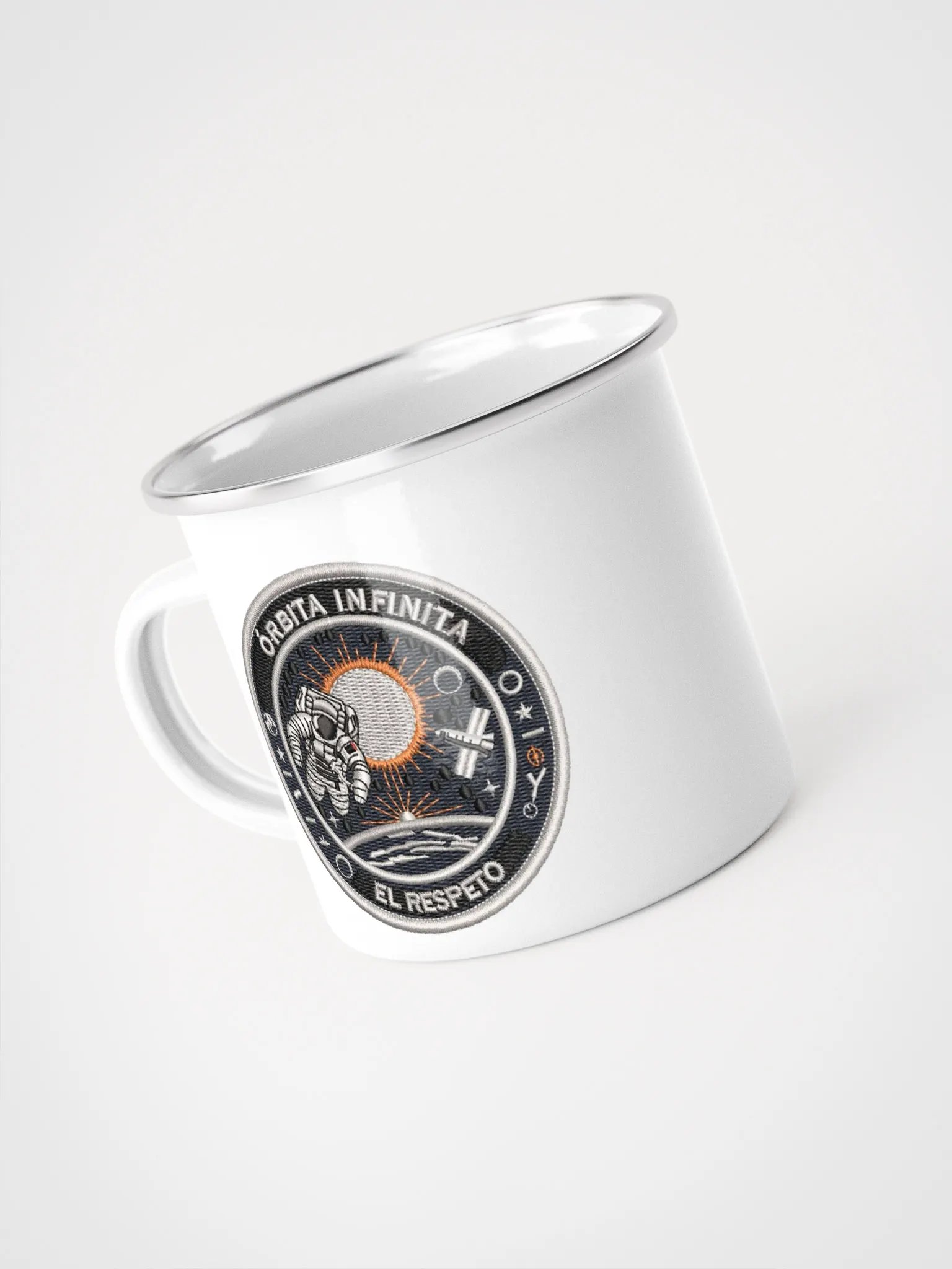 ÓRBITA INFINITA Enamel Mug product image (1)