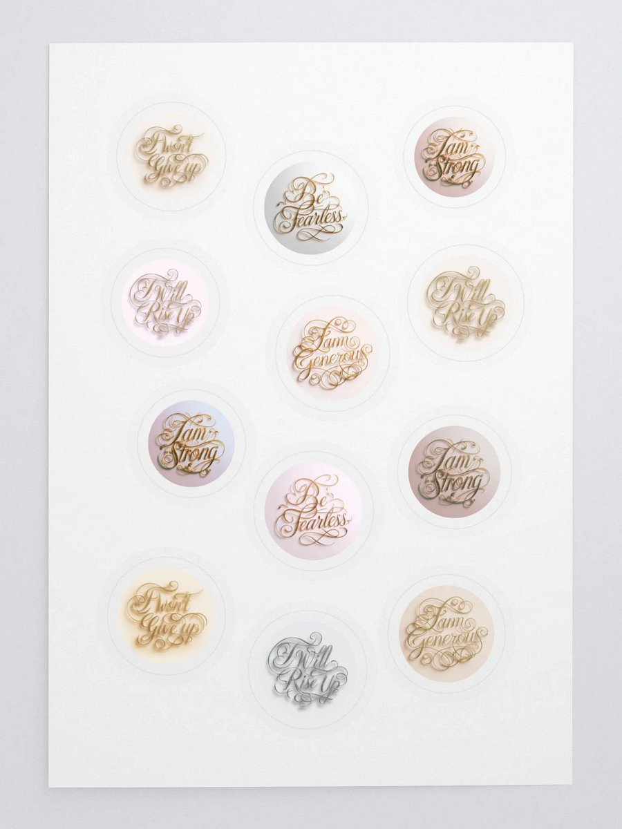 MOTIVATIONAL STICKERS product image (3)
