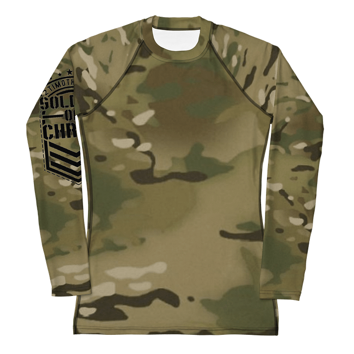 Faithful Camo: Women's Rash Guard - Multicam product image (2)