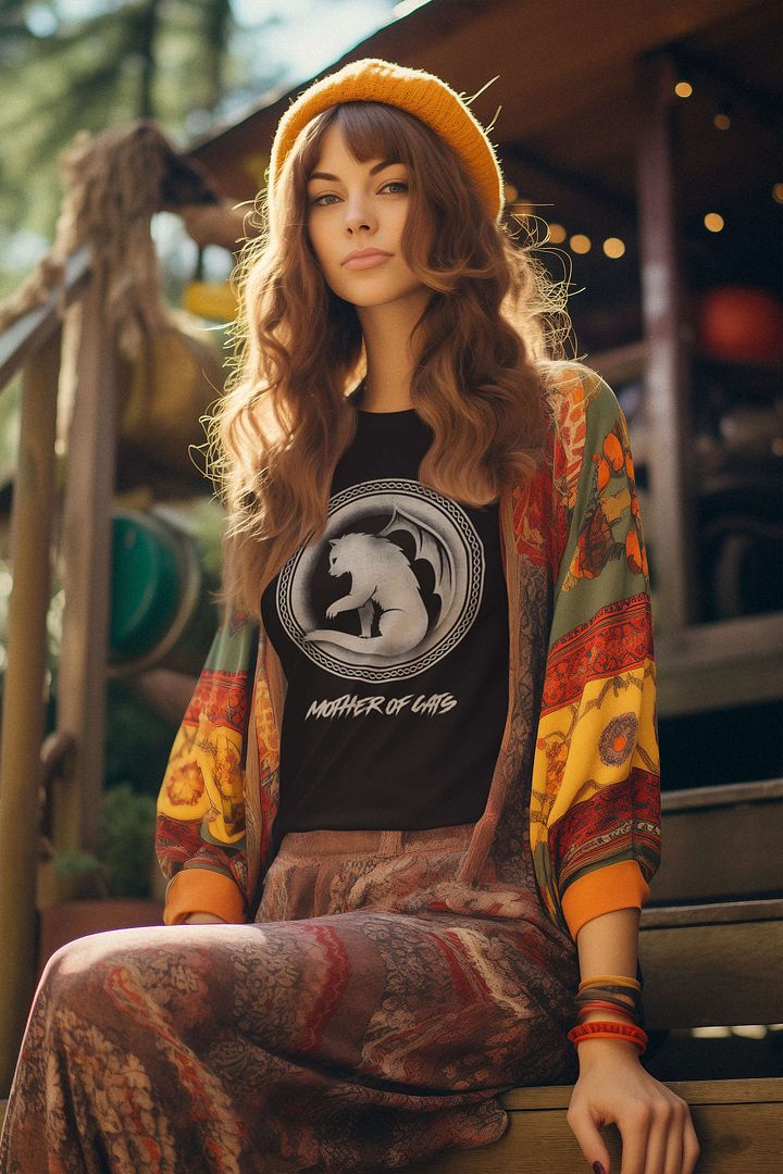 Mother Of Cats Brown/Black TShirt product image (1)