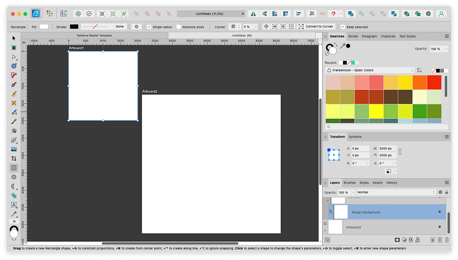 Repeating Pattern Template for Affinity Designer 2 product image (1)