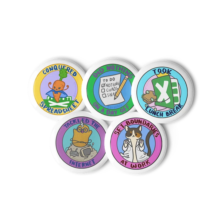 Did The Thing Pin Set (Work) product image (1)