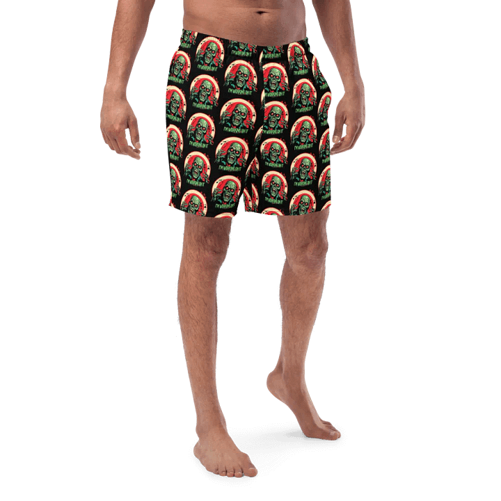Gary the Ghoul All-Over Swim Trunks product image (1)