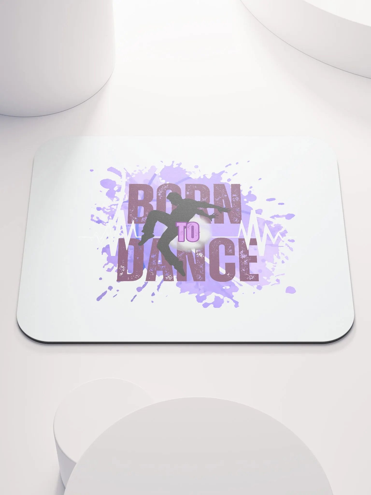 Born to Dance His Silhouette Mouse Pad product image (1)