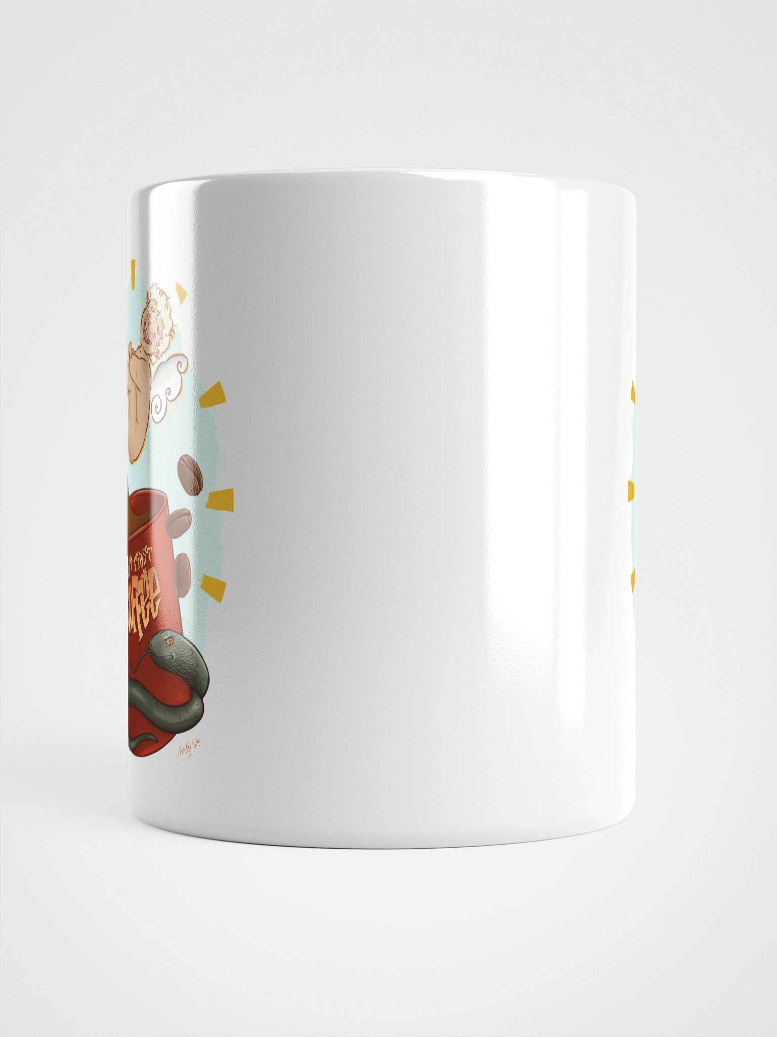 mug : butt first coffee | angel & snake edition product image (16)