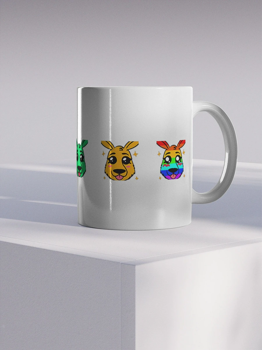 TiaLaughs Rainbow RooKrew Kangaroo Badges Mug product image (5)