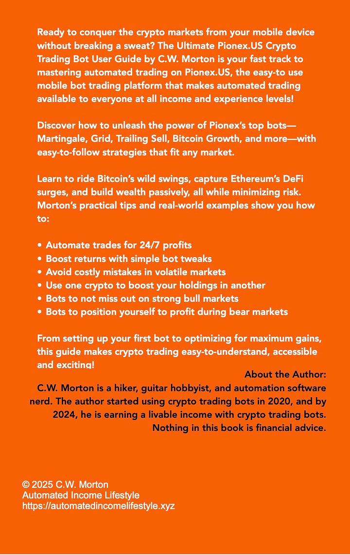 Ultimate Pionex.US Crypto Trading Bot User Guide PDF Format product image (2)