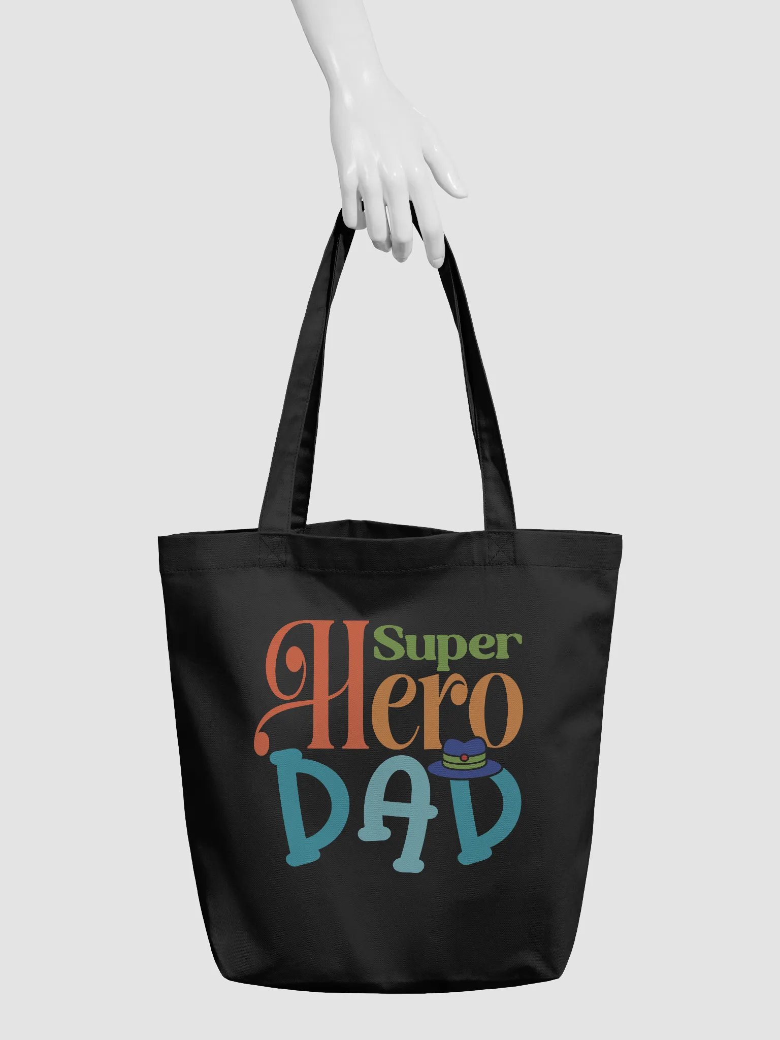 Super Hero Dad Eco-Friendly Tote Bag product image (4)