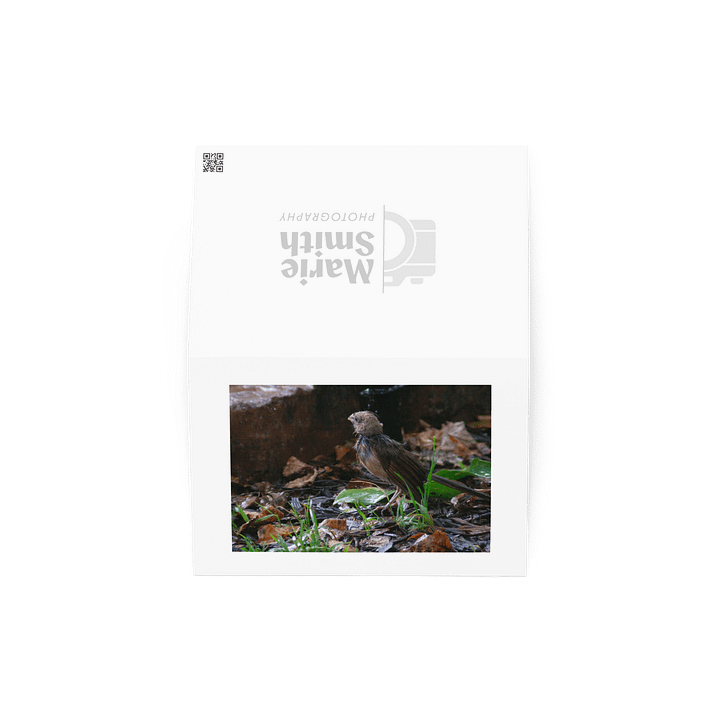 Rainy Day Bird Greeting Card product image (4)