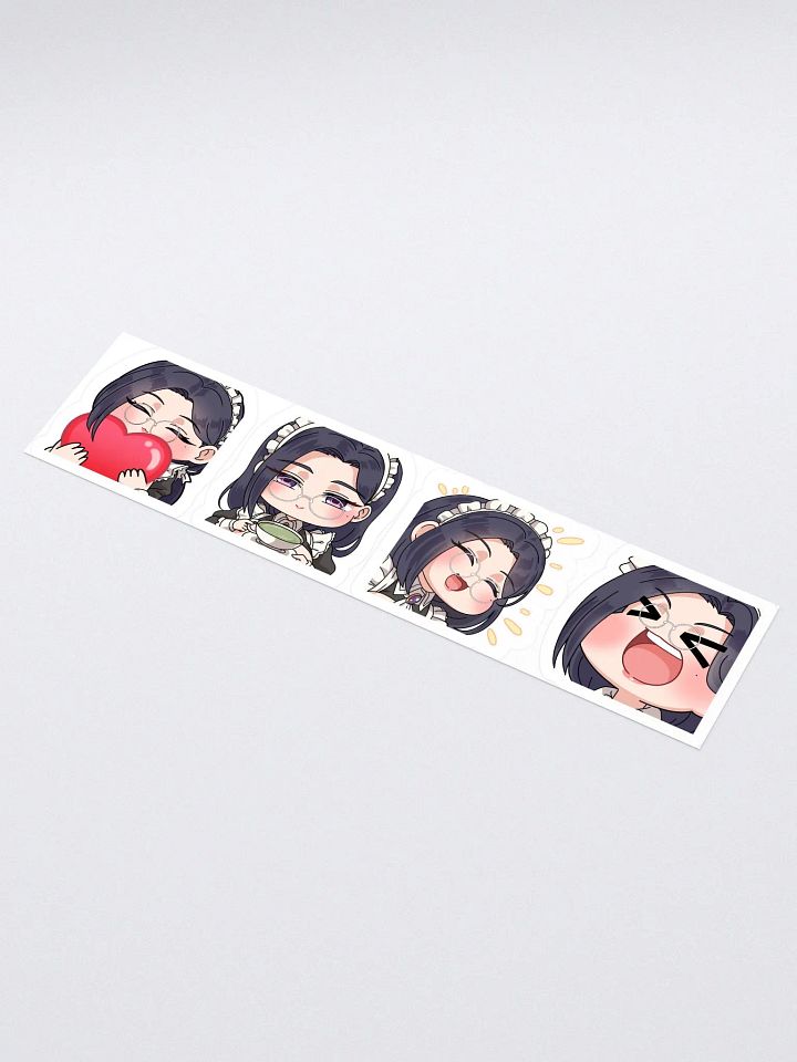 Maid Memoria Chibi Sticker Set A (4-in-1) product image (1)
