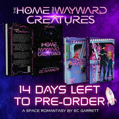14 DAYS LEFT TO BACK & PRE-ORDER!

Meet THE HOME FOR WAYWARD CREATURES (Vol 1), my new paranormal space romantasy series abou...