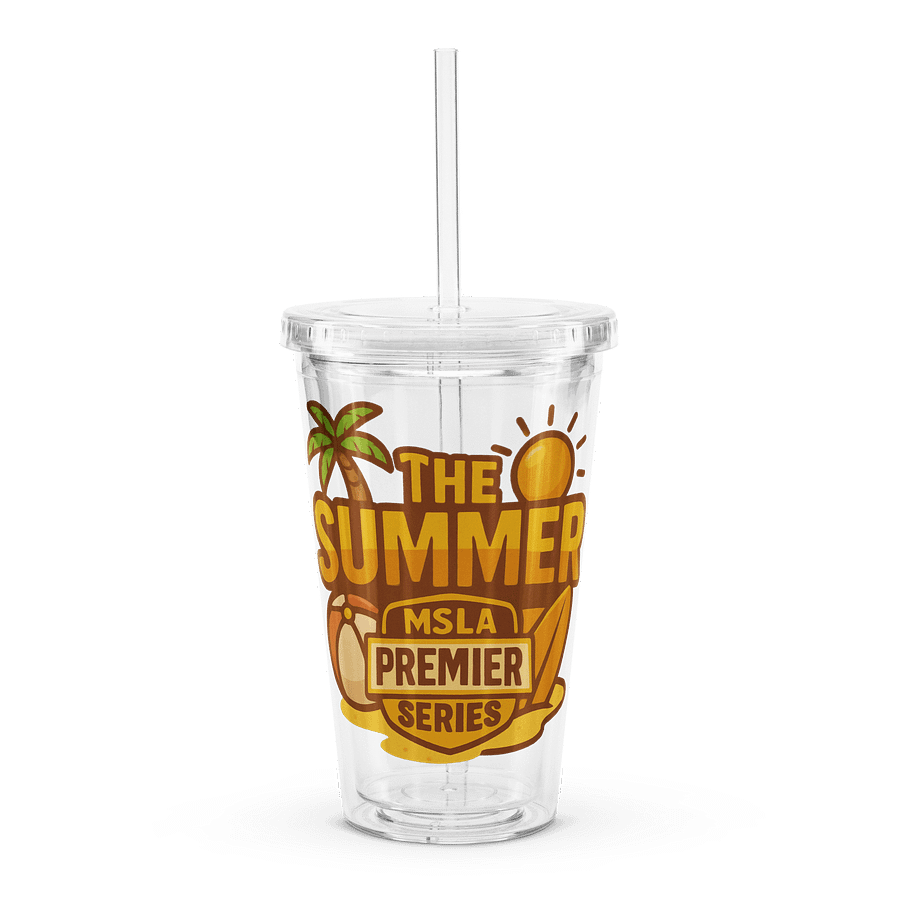 The Summer - Double Wall Clear Plastic Tumbler product image (3)