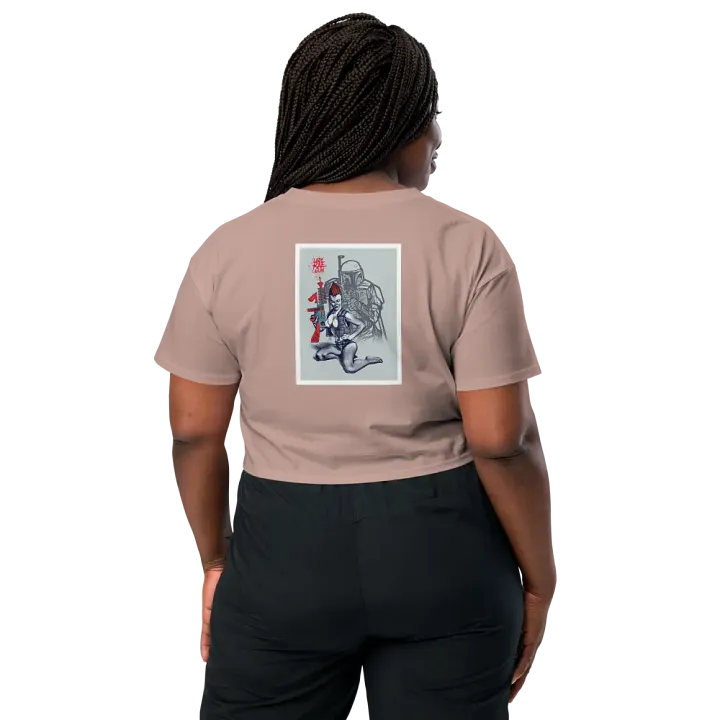 Lady Rae Gun Bounty Hunter Crop Tee product image (30)