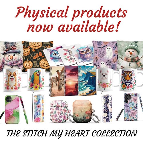 ❤️Exciting Update❤️
I’ve got something a little different to share today…
As most of you know, I create Cross Stitch patterns...